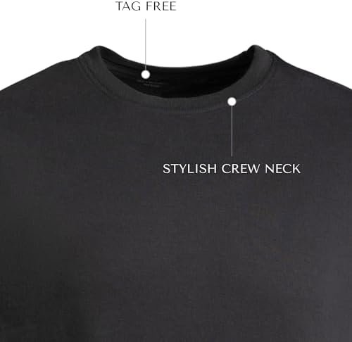 Athletic Cut Crew Neck T-Shirt - Stylish & Comfortable Men's Everyday Basics