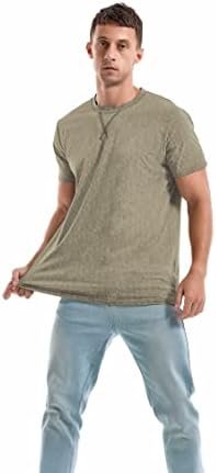 Men's T-Shirts - Premium Cotton Crew Neck Tees S - 4XL