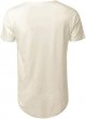 Mens Hipster Curve Hem Droptail Tee Premium Longline T Shirts