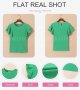 Womens Tops Ruffle Short Sleeve Shirts Solid Casual Loose Babydoll Blouses