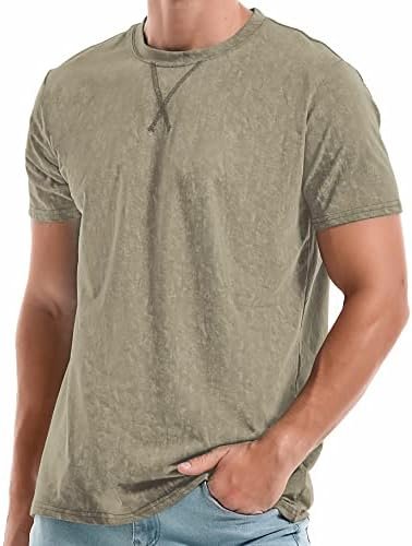 Men's T-Shirts - Premium Cotton Crew Neck Tees S - 4XL