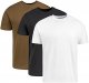 Athletic Cut Crew Neck T-Shirt - Stylish & Comfortable Men's Everyday Basics