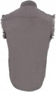 Mens Riding Grey Cotton Cut Off Half Sleeveless Shirt with Frayed Sleeves