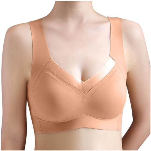 Women's Seamless Underwear Women's Summer Thin Large Sized Bra Beautiful Vest Style Support Sports Bras for Women