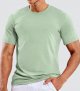 Men's T Shirts Short Sleeve Dry Fit Soft Athletic Tshirt Moisture Wicking Active Casual Running Tee Tops, Crew Neck