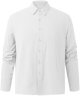 Male Summer Linen Solid Casual Plus Size Loose Shirt Mens Turn Down Long Sleeve Shirt Mens Long Tee Shirt