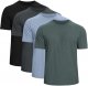 Men's Crew Neck T-Shirts,2/4 Pack Classic Tees,Cotton Short Sleeve Comfort Cotton Jersey for Men